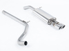 Milltek Edelstahl Racing-Komplettanlage ab Kat VW Polo 9N 1.8l GTI 2x76mm rund eingerollt