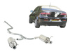 Ragazzon Edelstahl Duplex Racing-Komplettanlage ab Kat Alfa Romeo 159 2.2l JTS Limo u. Sportwagon je 102mm rund eingerollt