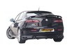 Ragazzon Edelstahl Duplex Sportauspuff Alfa Romeo 159 2.2l JTS Limo u. Sportwagon je 2x80mm rund eingerollt versetzt