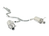 Ragazzon Edelstahl Duplex Komplettanlage ab Kat Alfa Romeo 159 2.2l JTS Limo u. Sportwagon je 102mm rund eingerollt