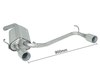 Ragazzon Edelstahl Duplex Sportauspuff Alfa Romeo GT 2.0l JTS je 102mm rund eingerollt