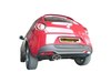 Ragazzon Edelstahl Sportauspuff Alfa Romeo MiTo 1.3 JTDM 66kW 2x80mm rund eingerollt versetzt