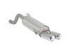 Ragazzon Edelstahl Sportauspuff Alfa Romeo MiTo 1.4 TB 99kW 2x80mm rund eingerollt versetzt