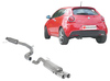 Ragazzon Edelstahl Sportauspuff-Komplettanlage ab Kat Ø70mm-System Alfa Romeo MiTo 1.4 TB 2x80mm rund eingerollt versetzt