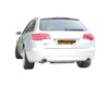 Ragazzon Edelstahl Duplex Sportauspuff Audi A6 4F Quattro Typ C6 Limo u. Avant 3.0TDI 171kW je 90mm rund eingerollt abgeschrägt