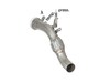 Ragazzon Edelstahl Kat- und Partikelfilter-Ersatzrohr BMW 3er E90 Limo E91 Touring, E92 Coupe u. E93 Cabrio 330d 180kW