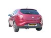 Ragazzon Edelstahl Sportauspuff Fiat Bravo Typ 198 1.4l TJET mit Sport-Heck 2x80mm rund eingerollt versetzt