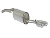 Ragazzon Edelstahl Sport-Endschalldämpfer Fiat Bravo Typ 198 1.4l 2x80mm rund eingerollt versetzt