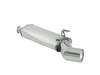 Ragazzon Edelstahl Sportauspuff inkl. Adapter auf Serie Fiat Coupe 2.0l 16V Turbo 102mm rund eingerollt