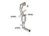 Ragazzon Edelstahl Partikelfilter-Ersatzrohr und Sport-Kat Fiat Panda 3 4x4 Typ 319 1.3l MJET (Euro 5 Modelle)