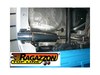 Ragazzon Edelstahl Racing-Komplettanlage ab Kat Fiat Punto Evo + Grande Punto (199) 1.4 Turbo Multiair 115x70mm oval eingerollt