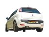 Ragazzon Edelstahl Racing-Komplettanlage ab Kat Fiat Punto Evo + Grande Punto (199) 1.4 Turbo Multiair 115x70mm oval eingerollt