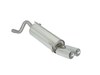 Ragazzon Edelstahl Sportauspuff Fiat Punto Evo + Grande Punto (199) 1.6l MJET 2x80mm rund eingerollt