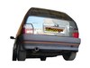 Ragazzon Edelstahl Sportauspuff Fiat Uno (mit Kat) Bj.89-93 1.3l Turbo 80mm rund eingerollt
