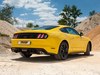Ragazzon Edelstahl Duplex Sportauspuff Super-Sound Version Ford Mustang 6 Coupe 2.3l EcoBoost je 102mm rund eingerollt abgeschrägt