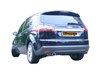 Ragazzon Edelstahl Duplex Sport-Endschalldämpfer Ford S-Max 2.0l TDCI je 90mm rund eingerollt