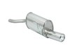 Ragazzon Edelstahl Sportauspuff Lancia Y 1.2 1.4 59kW 90mm rund eingerollt