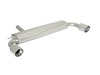 Ragazzon Edelstahl Duplex Sportauspuff Mini Cooper S Countryman R60 je 102mm rund eingerollt abgeschrägt