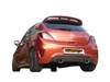 Ragazzon Edelstahl Duplex Racing-Komplettanlage ab Kat Opel Corsa D OPC Nürburgring Edition je 102mm rund eingerollt