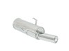 Ragazzon Edelstahl Racing-Komplettanlage ab Kat Peugeot 106 1.4 Sport u. 1.6 Rally 80mm rund eingerollt