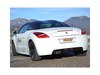 Ragazzon Edelstahl Racing-Komplettanlage ab Kat Peugeot RCZ 1.6l THP 2x90mm rund eingerollt