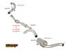 Ragazzon Edelstahl Sport-Kat und Vorschalldämpfer Renault Megane 3 RS Coupe 70mm-System