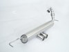 Ragazzon Edelstahl Sportauspuff Mittig Smart Fortwo 3 Typ 453 ab 2014 2x70mm rund eingerollt gerade