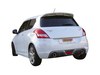 Ragazzon Edelstahl Duplex Komplettanlage ab Kat Suzuki Swift 4 Sport NZ ab Bj.2010 je 90mm rund eingerollt