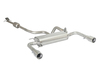 Ragazzon Edelstahl Duplex Komplettanlage ab Kat Suzuki Swift 4 Sport NZ ab Bj.2010 je 90mm rund eingerollt