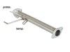 Ragazzon Edelstahl Partikelfilter-Ersatzrohr Suzuki SX4 4WD 1.9l TD