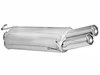 Ragazzon Edelstahl Racing-Komplettanlage ab Kat VW Golf 4 1.4l 1.6l 2x80mm rund eingerollt