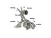 Ragazzon Edelstahl Downpipe mit Partikelfilter-Ersatzrohr VW Golf 7 1.6TDI 2.0TDI inkl. GTD