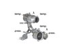 Ragazzon Edelstahl Downpipe mit Sport-Kat und Partikelfilter-Ersatzrohr VW Golf 7 1.6TDI 2.0TDI inkl. GTD