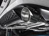Ragazzon Edelstahl Duplex Ø76mm Komplettanlage ab Kat mit Klappensteuerung VW Golf 7 GTI je 102mm rund eingerollt abgeschrägt