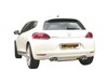 Ragazzon Edelstahl Duplex Sportauspuff VW Scirocco Typ 13 1.4TSI je 2x80mm rund eingerollt versetzt
