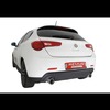 Remus Edelstahl Duplex Sportauspuff Alfa Romeo Giulietta Typ 940 1.8TBi je 98mm Street Race rund eingerollt mit scharfkantigem Innenrohr und Carbonschriftzug