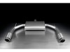 Remus Edelstahl Duplex Sportauspuff Alfa Romeo Giulietta Typ 940 1.8TBi je 98mm Street Race rund eingerollt mit scharfkantigem Innenrohr und Carbonschriftzug