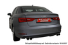 Remus Edelstahl Duplex Sportauspuff Audi A3 8V 2.0l TDI Limousine inkl. Endrohren nach Wahl