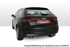 Remus Edelstahl Duplex Sportauspuff Audi A3 8V u. Sportback 1.8l TFSI inkl. Endrohr nach Wahl