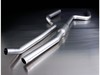 Remus Edelstahl Duplex Komplettanlage ab Kat BMW 1er F20 F21 116i 118i 2x84mm Street Race rund eingerollt