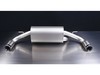 Remus Edelstahl Duplex Komplettanlage ab Kat BMW 1er F20 F21 116i 118i 2x84mm Street Race rund eingerollt