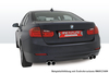 Remus Edelstahl Duplex Sportauspuff BMW 3er F30 F31 316d 318d 320d Limo u. Touring inkl. Endrohrsatz nach Wahl Remus Edelstahl Duplex Sportauspuff BMW 3er F30 F31 316d 318d 320d Limo u. Touring inkl. Endrohrsatz nach Wahl