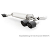Remus Edelstahl Duplex Sportauspuff BMW 3er G20 320i 330i Limousine inkl. Endrohrsatz nach Wahl