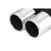 Remus Edelstahl Sportauspuff BMW 5er E60 535d Limousine 2x76mm rund eingerollt