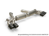 Remus Edelstahl Duplex Racing Sportauspuff BMW 5er F90 M5 Limousine inkl. Endrohrsatz nach Wahl