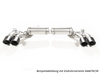 Remus Edelstahl Duplex Racing Sportauspuff BMW 5er F90 M5 Limousine inkl. Endrohrsatz nach Wahl