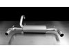 Remus Edelstahl Duplex Sportauspuff Fiat 500 Abarth 1.4l