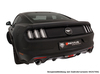 Remus Edelstahl Duplex Racing-Komplettanlage ab Kat mit optionaler Klappensteuerung Ø76mm-System Ford Mustang VI Coupe Cabrio 5.0l GT ab 2014