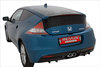 Remus Edelstahl Komplettanlage ab Kat Honda CR-Z Typ ZF1 2x84mm Mittig Street Race rund eingerollt
