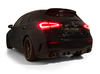 Remus Edelstahl Ø76mm Duplex Sportauspuff Mercedes A-Klasse A35 AMG W177 je 102mm rund schräg aus Carbon